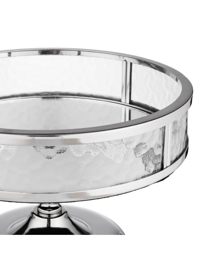 Dania ✨ Serving dish with a luxurious metal and glass base | 30×20 cm ✨ - Image 4